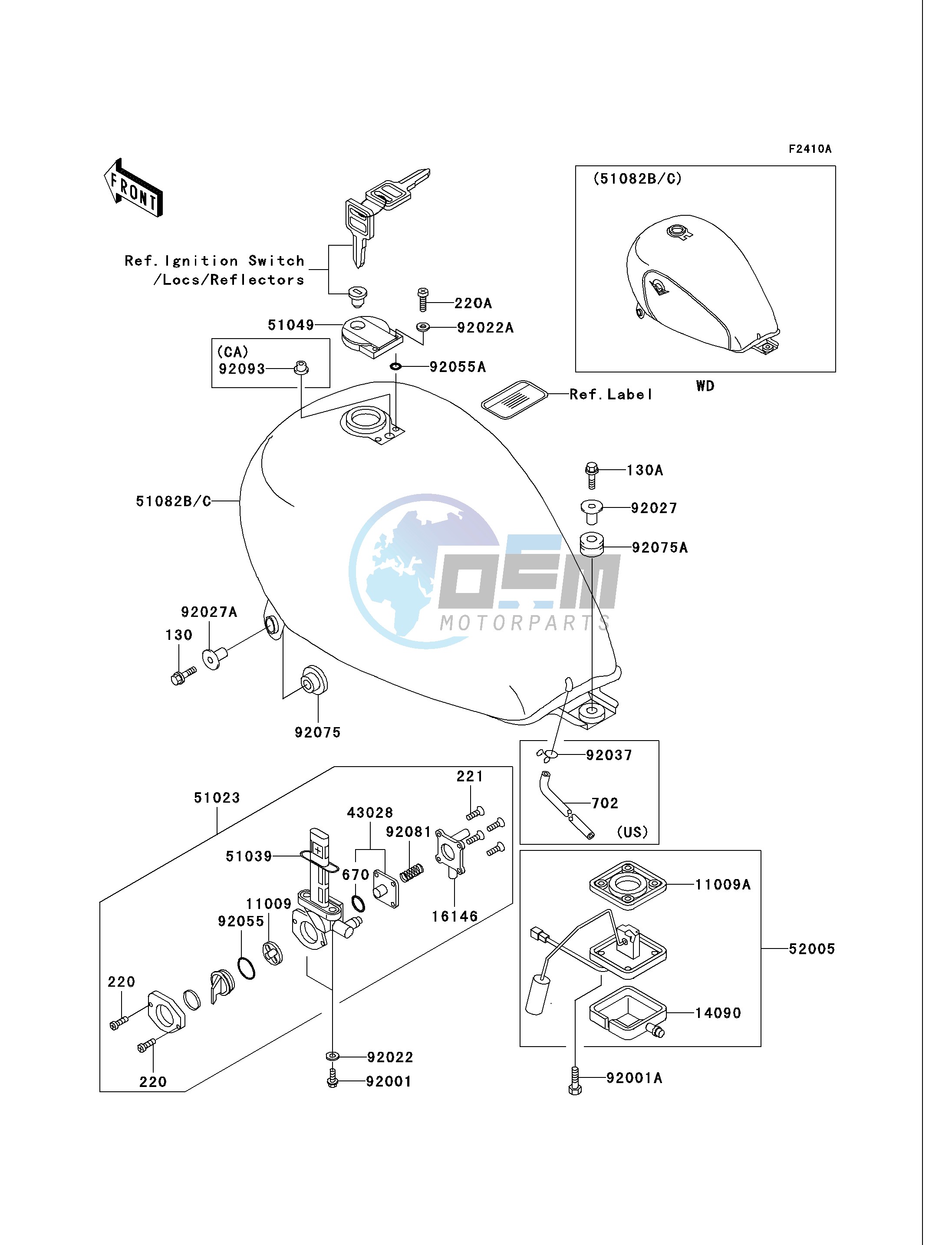 FUEL TANK -- VN750-A19- -