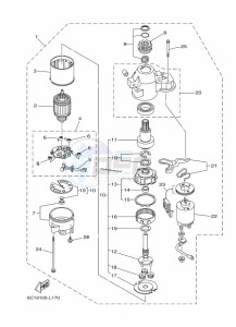 F40HET drawing STARTER-MOTOR