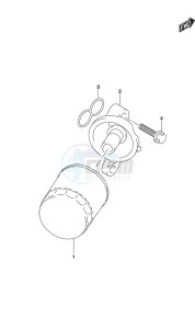 DF 200A drawing Oil Filter