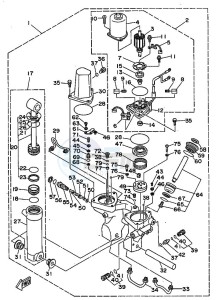 70B drawing POWER-TILT-ASSEMBLY