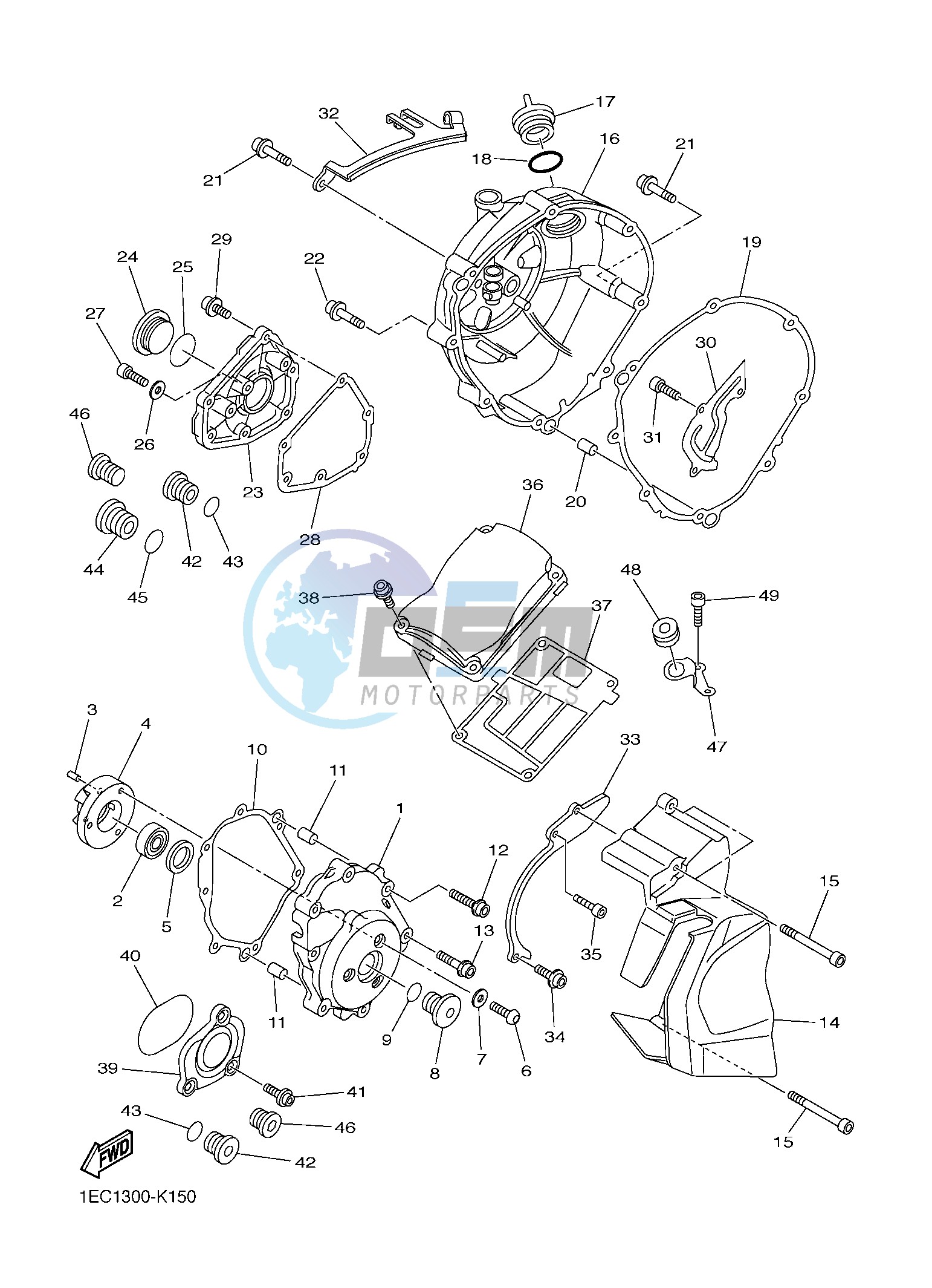 CRANKCASE COVER 1