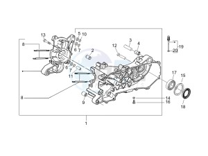 storm 50 drawing Crankcase