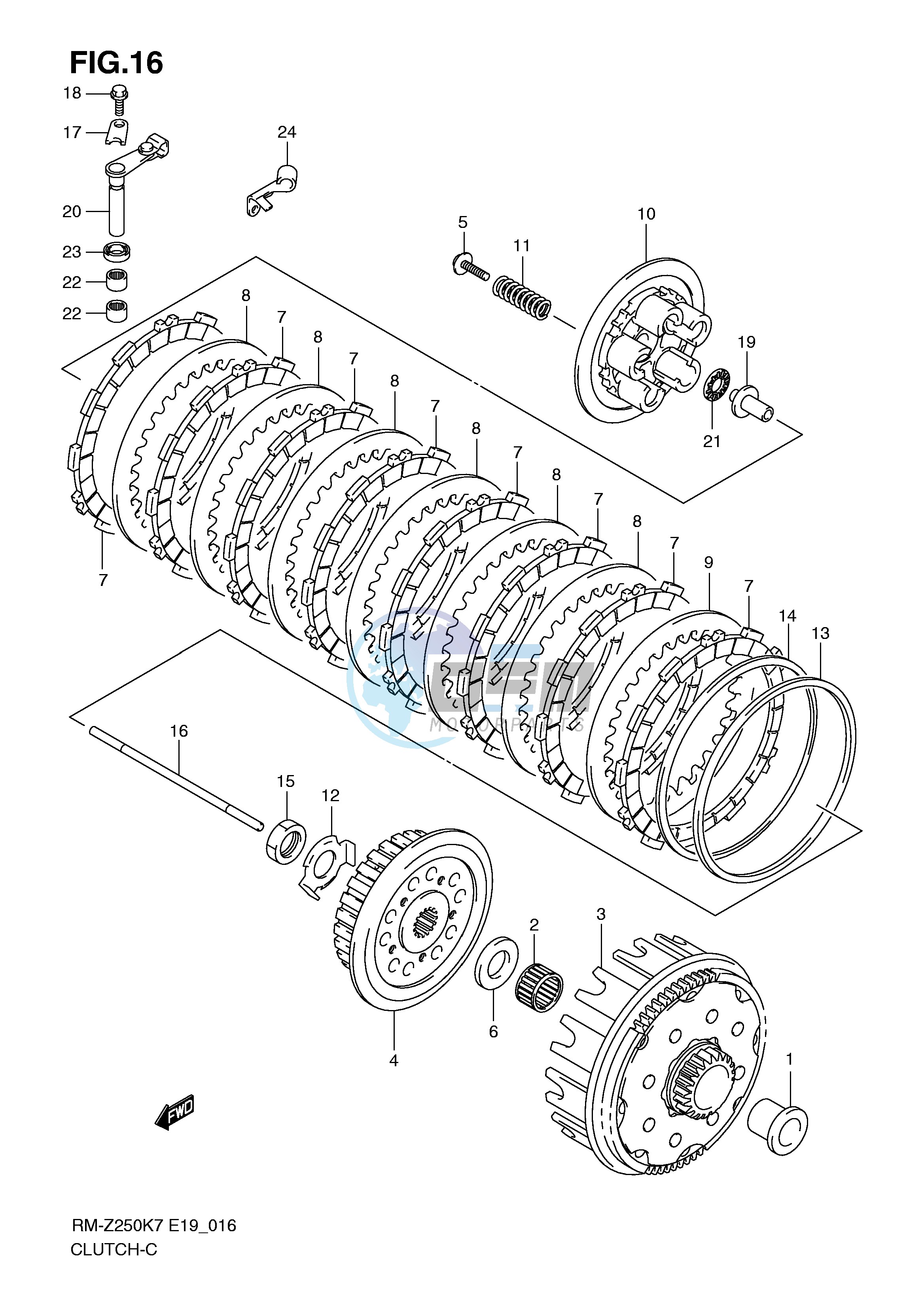 CLUTCH (MODEL K7)