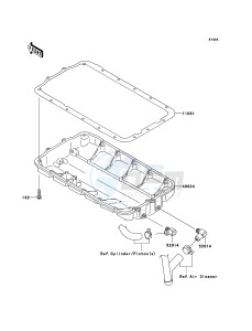 JET SKI STX-15F JT1500-A2 FR drawing Oil Pan