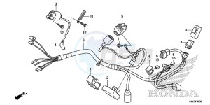 CRF110FD CRF110F Europe Direct - (ED) drawing WIRE HARNESS