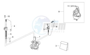 RX 50 drawing Carburettor III