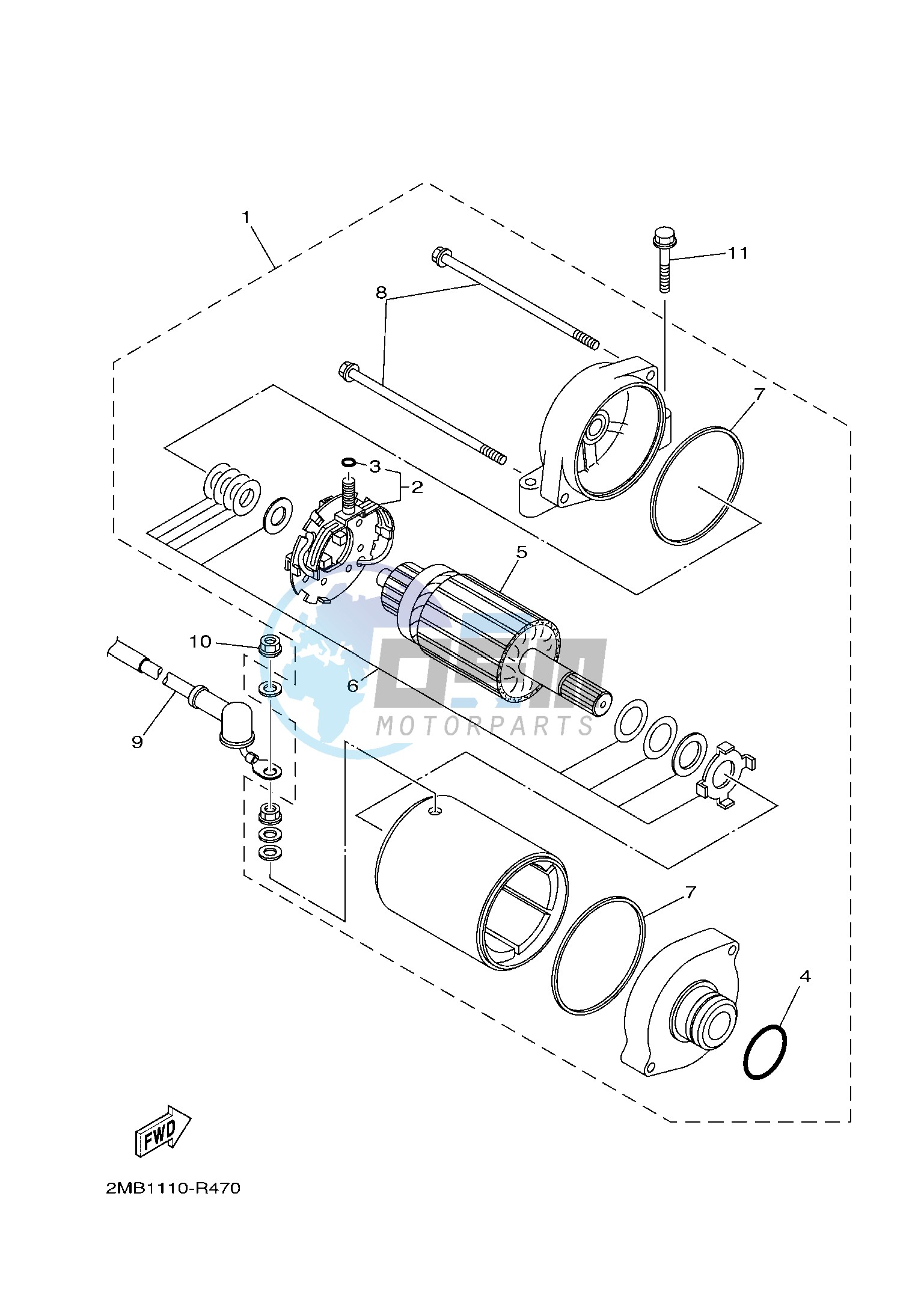 STARTING MOTOR