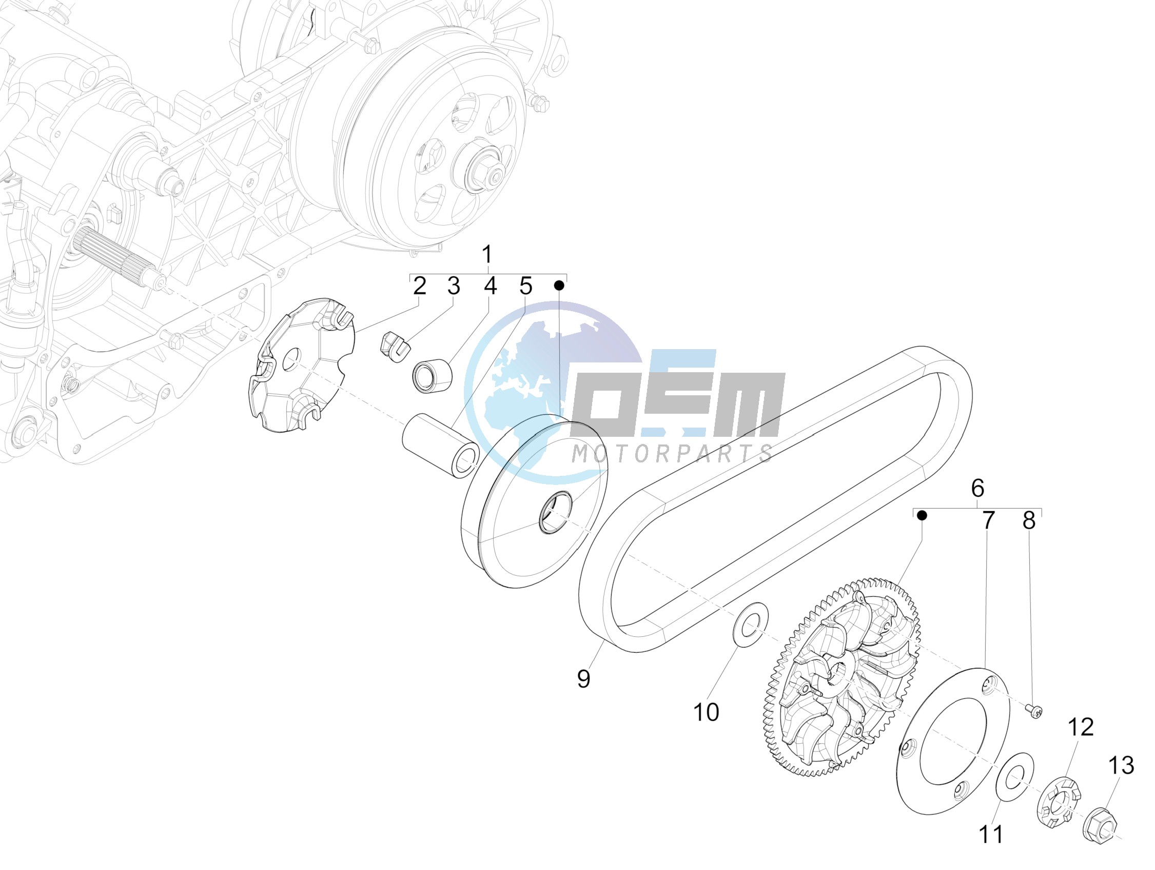 Driving pulley