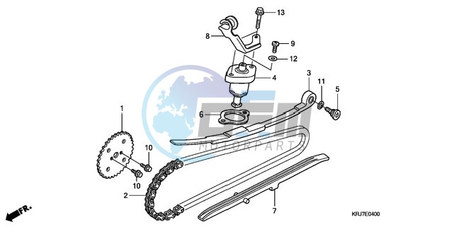 CAM CHAIN/TENSIONER