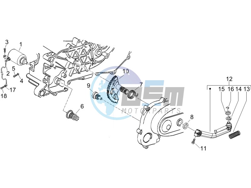 Starter - Electric starter