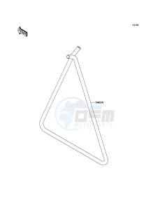 KX85/KX85-<<II>> KX85BCF EU drawing Stand(s)