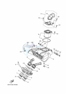 MT-07 MTN690-U (BHH1) drawing INTAKE