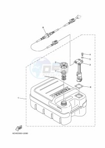 F70AET drawing FUEL-TANK