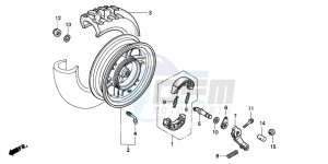 SFX50S drawing REAR WHEEL (2)