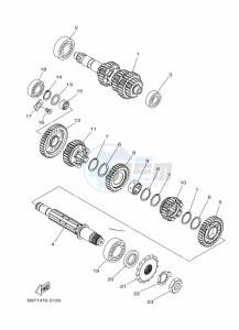 FZN250 (B8H4) drawing TRANSMISSION