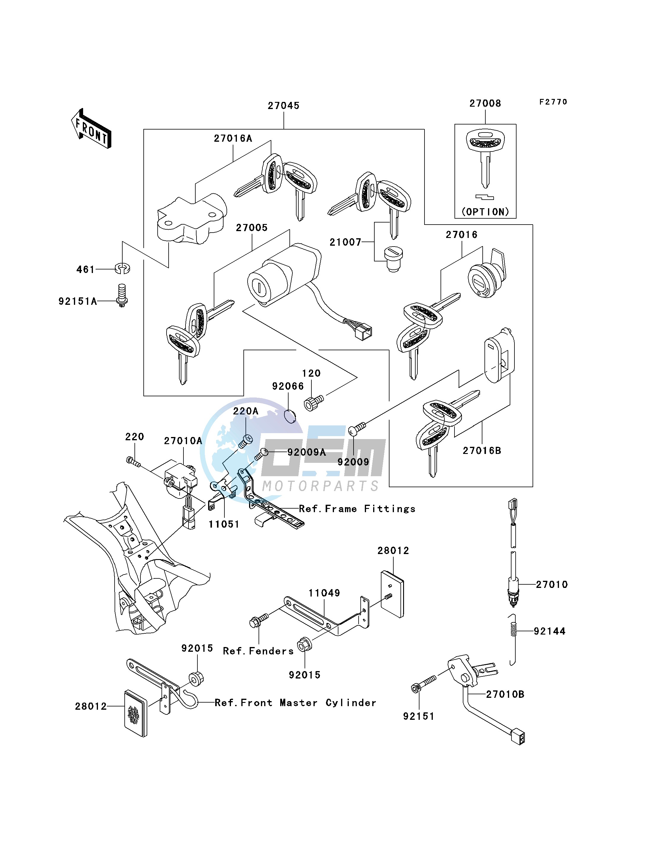 IGNITION SWITCH_LOCKS_REFLECTORS