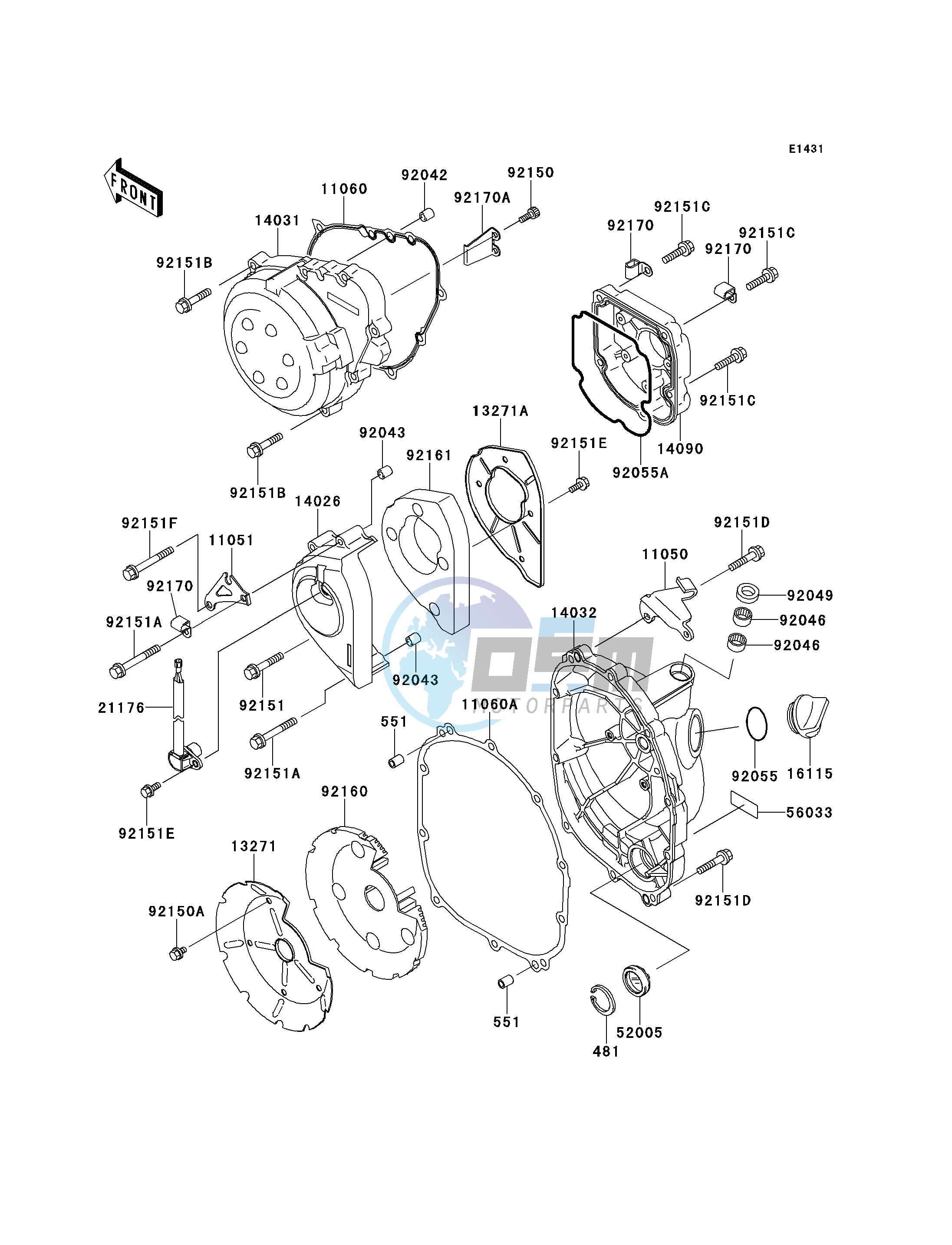 ENGINE COVER-- S- -