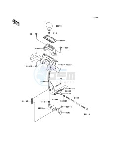 KVF650_4X4 KVF650DBF EU GB drawing Control