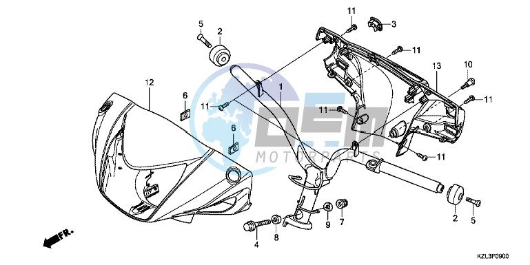 HANDLE PIPE/HANDLE COVER