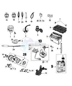 FIGHT 4 50 4T drawing ELECTRIC PART