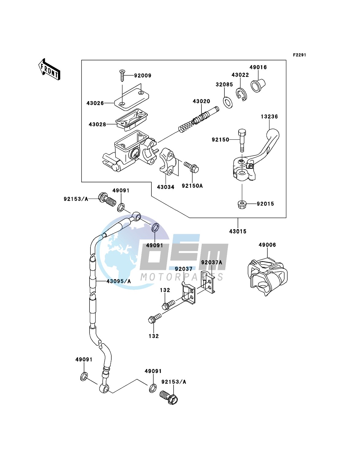 Front Master Cylinder