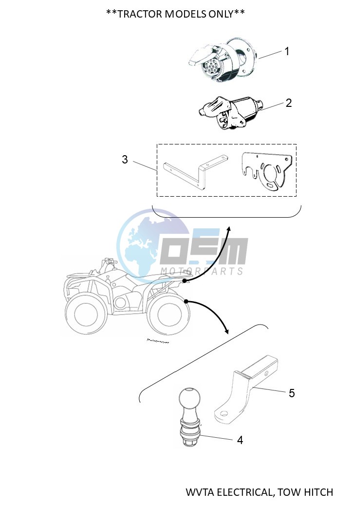 WVTA ELECTRICAL, TOW HITCH