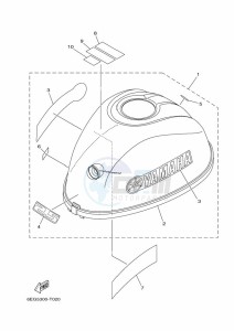 F2-5BMH drawing FAIRING-UPPER