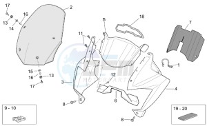 ETV 1000 Capo Nord Capo Nord drawing Front body I - Rally