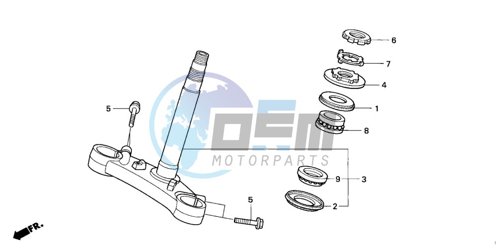 STEERING STEM (CBR600RR3/4)