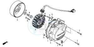 VFR800 drawing GENERATOR