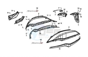 SYMPHONY ST 125I/ABS (XB12WW-EU) (E4) (L8-M0) drawing COVERS