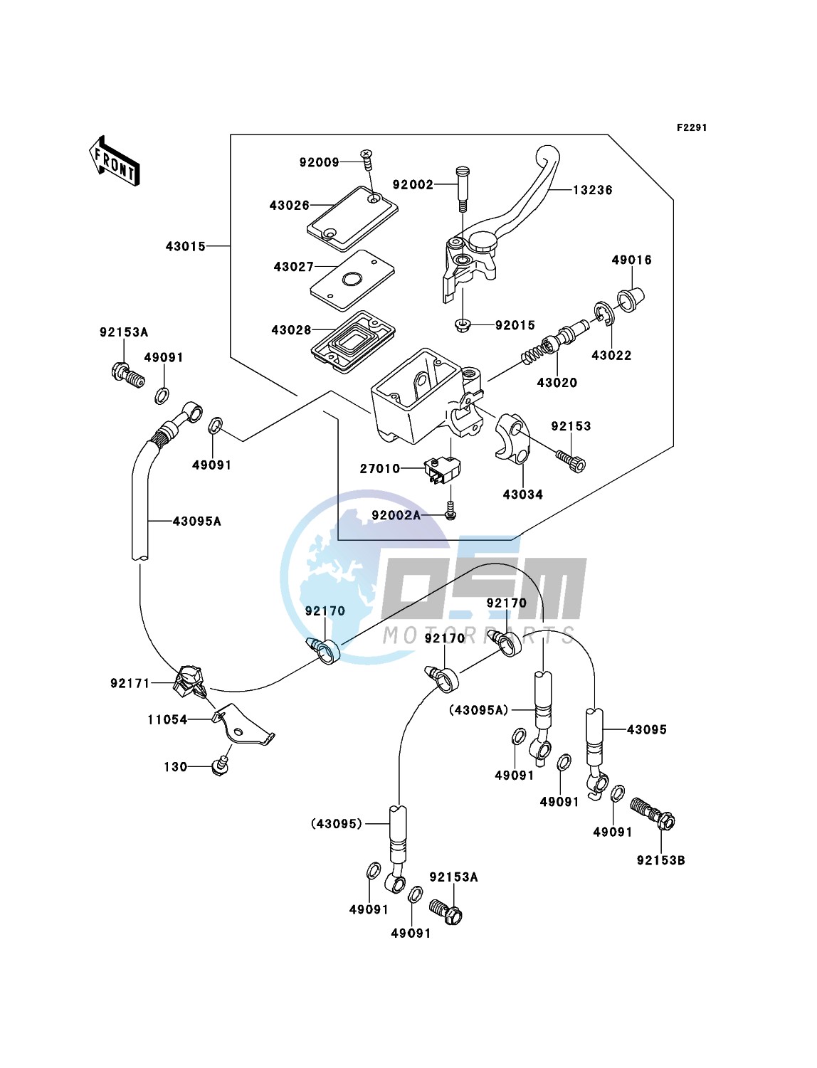 Front Master Cylinder