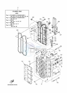 F100BETX drawing CYLINDER--CRANKCASE-2