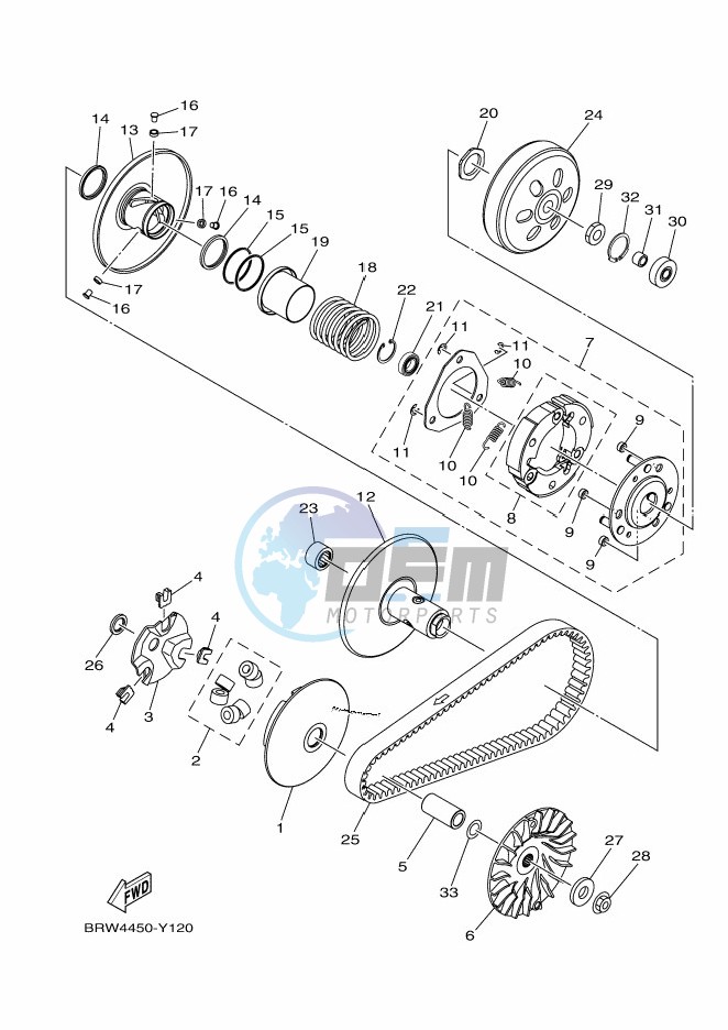 CRANKCASE COVER 1