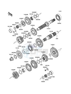 ER-6n ABS ER650B7F GB XX (EU ME A(FRICA) drawing Transmission