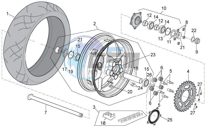 Rear Wheel