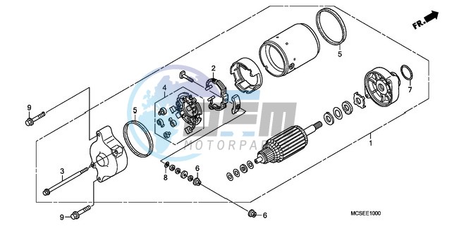 STARTING MOTOR