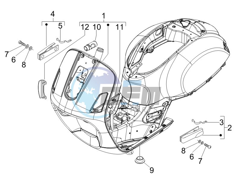 Frame - bodywork