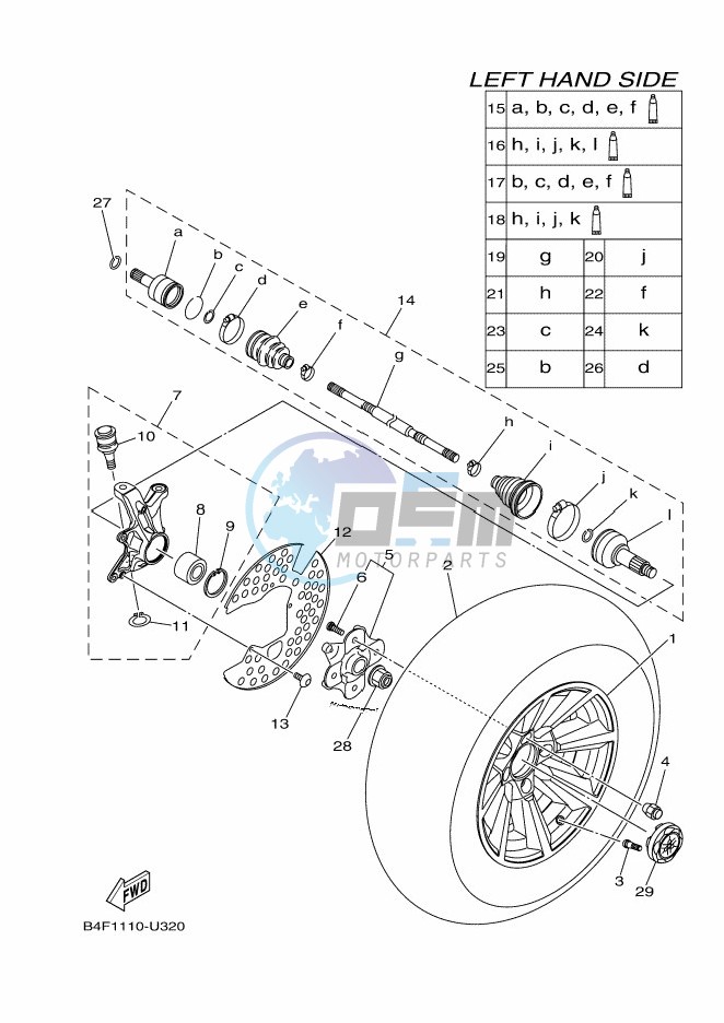 FRONT WHEEL