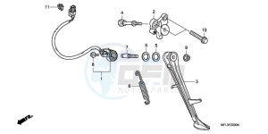 CBR1000RAA UK - (E / ABS HRC MKH) drawing STAND