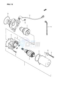 LT80 (P3) drawing STARTING MOTOR