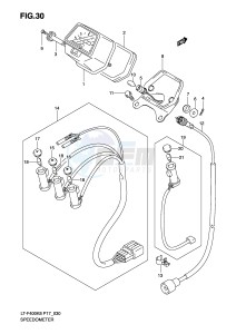 LT-F400 (P17) drawing SPEEDOMETER (MODEL K8 K9)