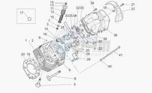 Norge 1200 IE 1200 IE drawing Cylinder head and valves