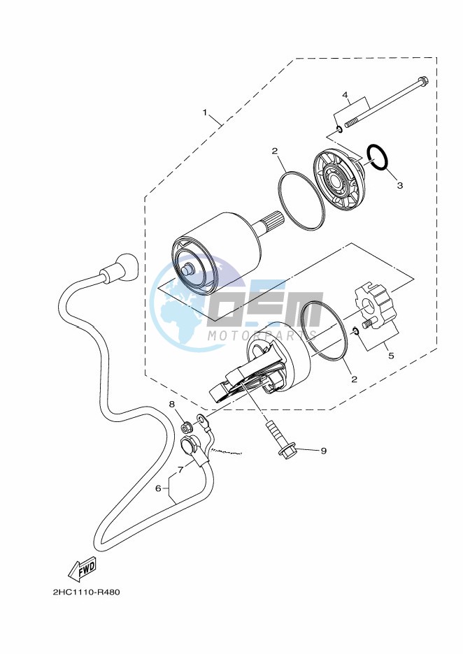 STARTING MOTOR