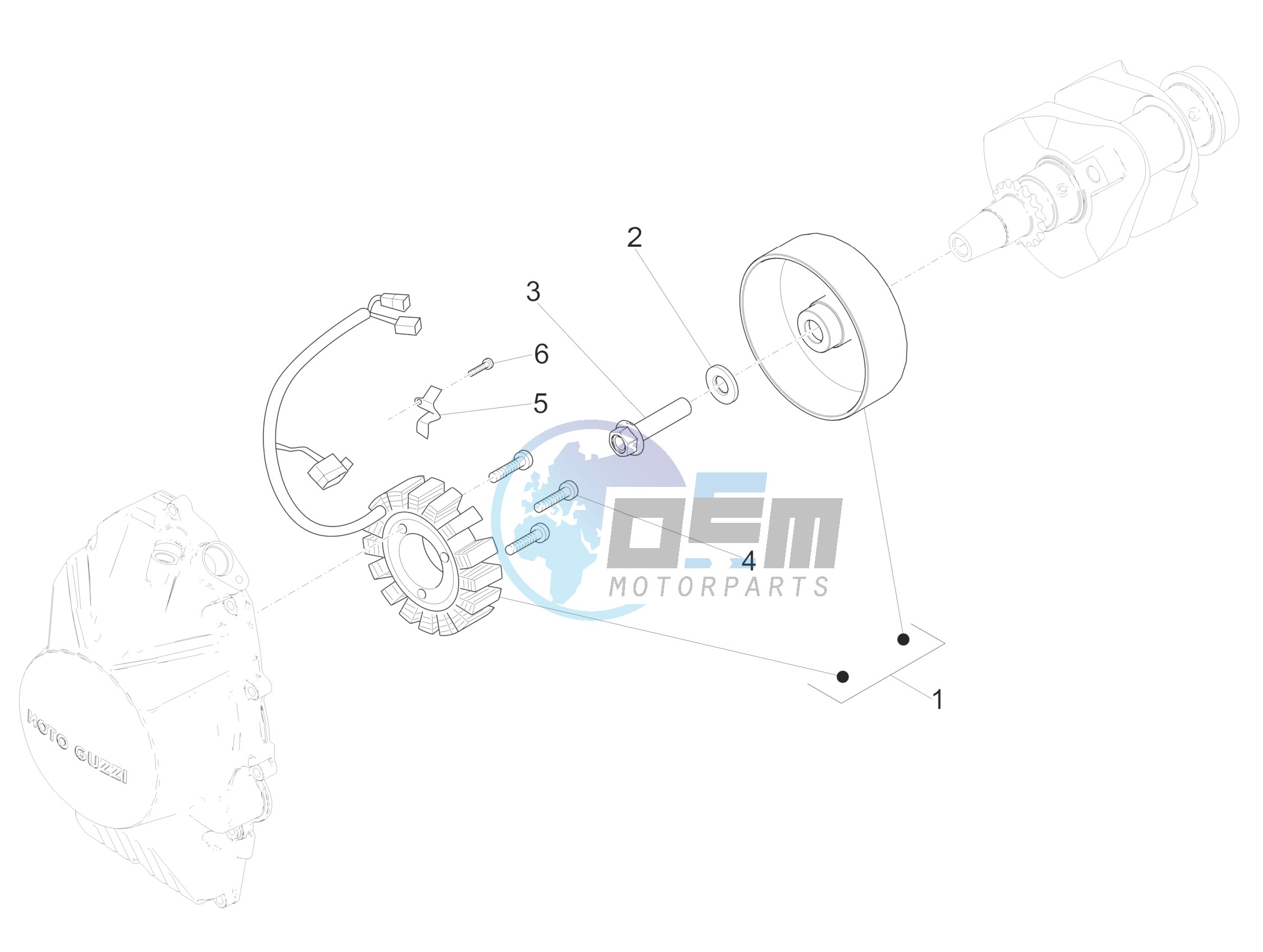 Cdi magneto assy / Ignition unit