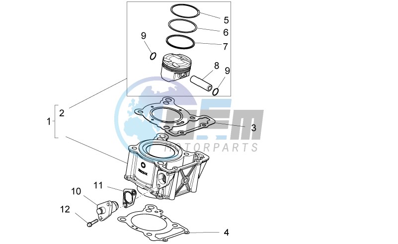 Cylinder - Piston