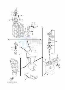 150FETOX drawing MAINTENANCE-PARTS