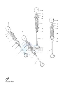 FJR1300AE FJR1300-AS FJR1300AS (B954) drawing VALVE