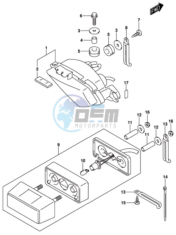 REAR COMBINATION LAMP