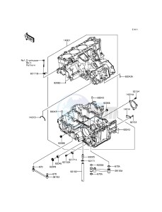 1400GTR ABS ZG1400EFF FR GB XX (EU ME A(FRICA) drawing Crankcase